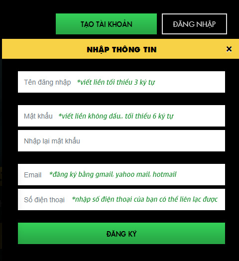 Hướng dẫn cách đăng ký và đăng nhập tài khoản trên 11bet