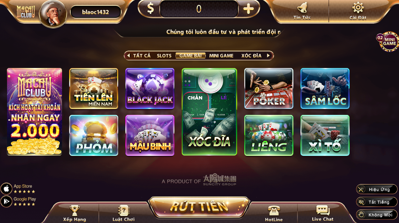 Game bài Macau Club