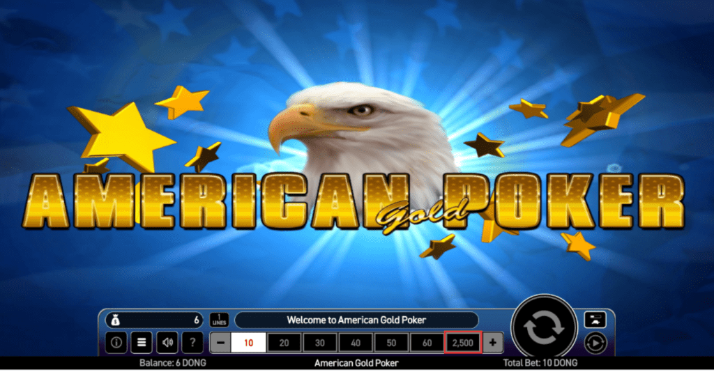 Hình ảnh giao diện Table Games American Poker Gold tại nhà cái TA88