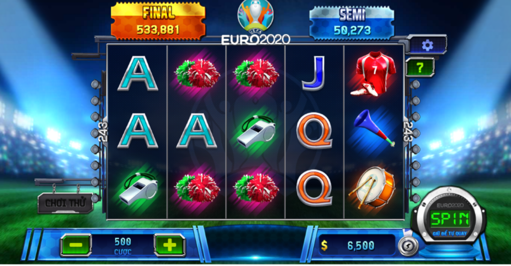 Hình ảnh giao diện chính của game sôi động cùng Euro tại nhà cái TA88