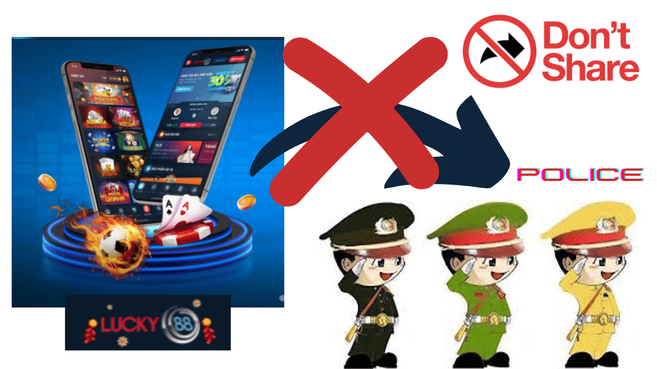 Hình ảnh minh họa cho việc nhà cái Luckyy88 sẽ không chia sẻ thông tin cho công an, cảnh sát Việt Nam